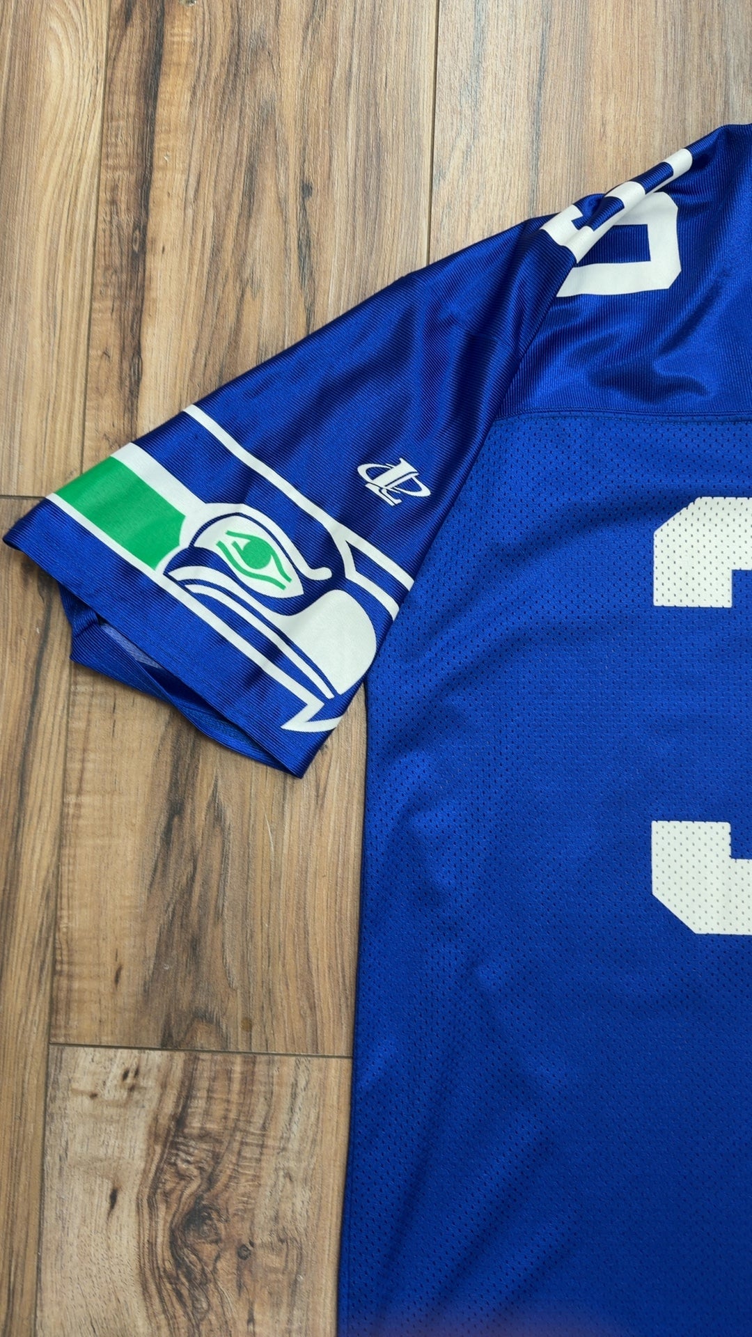 Vintage Logo Athletic Seatlle Seahawks Green #30 Jersey (XL)