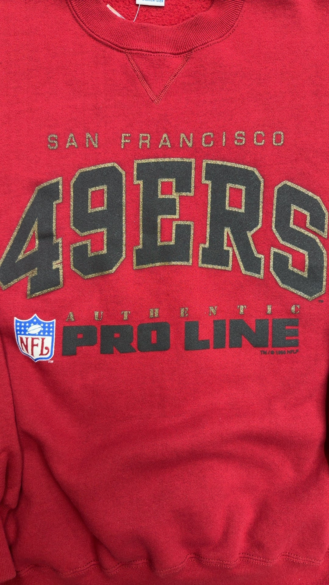 1996 Russell Athletic San Francisco 49ers Crewneck (XL)