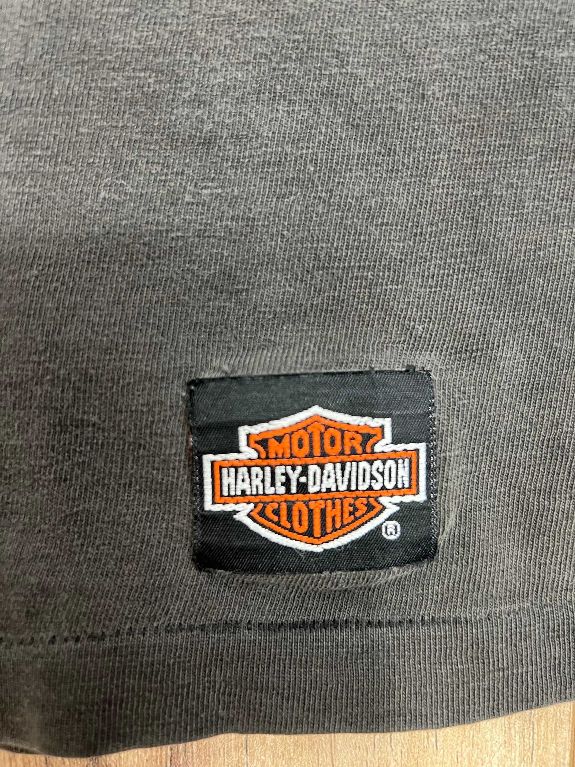 90' Mike Lewis Harley-Davidson Lawton, OK T-shirt (XL)
