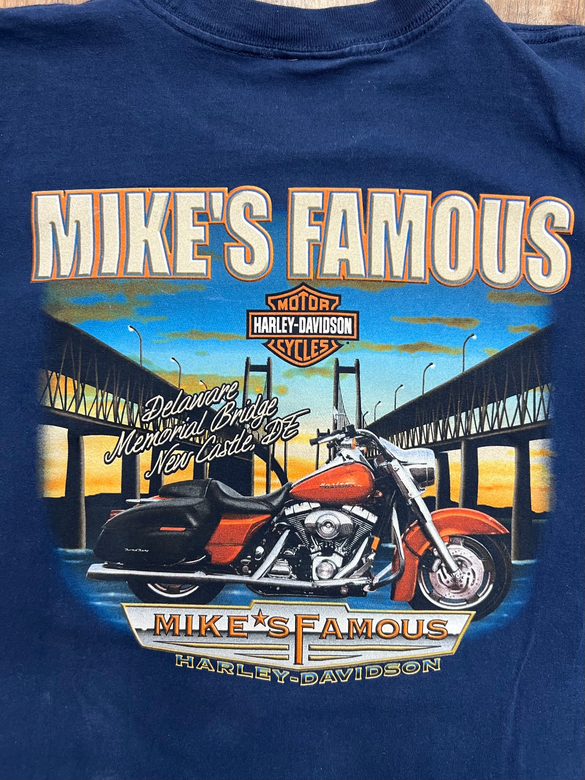Vintage Mike's Famous Harley-Davidson T-shirt (XL)
