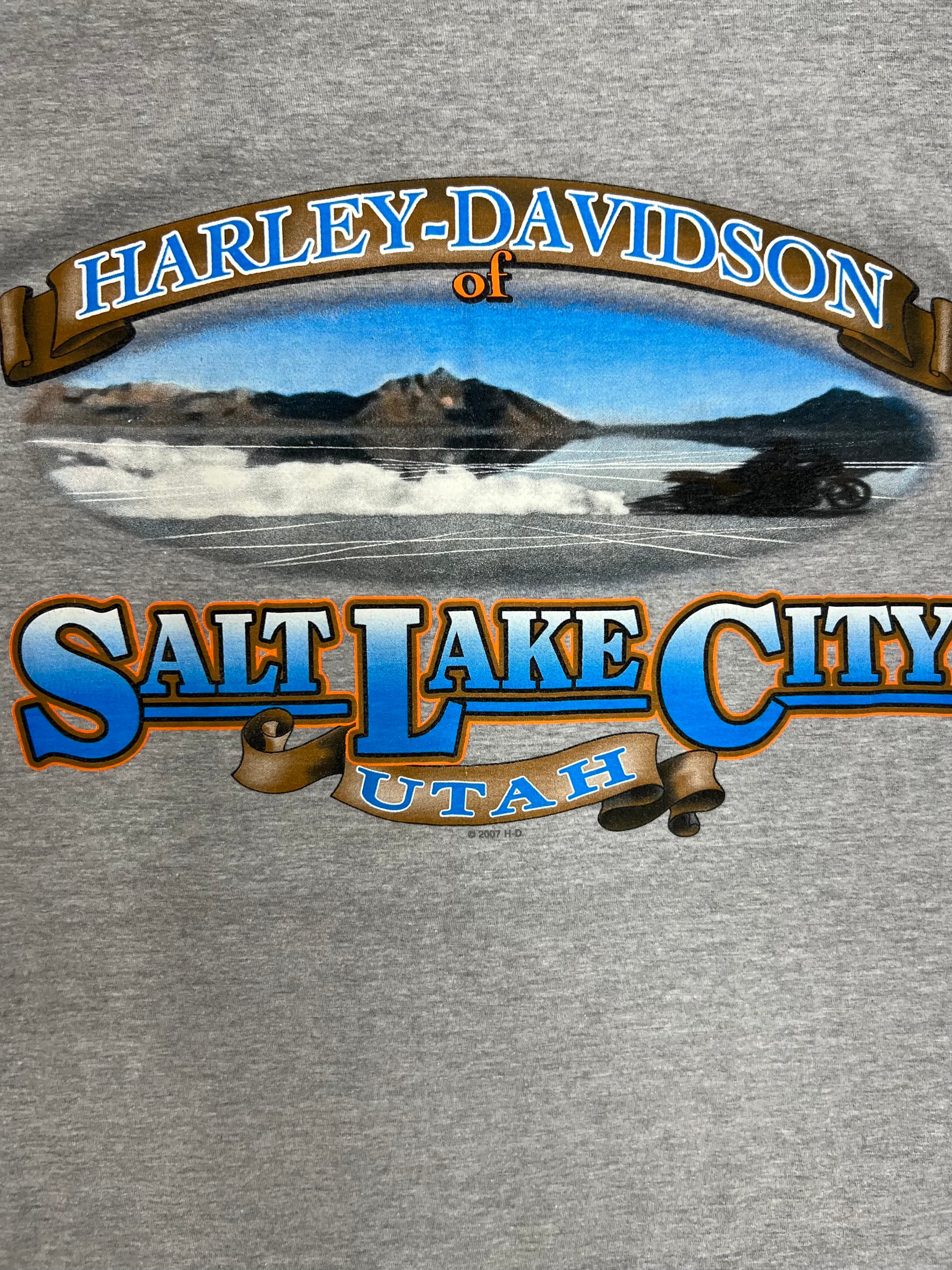 Vintage Salt Lake City Harley Davidson T-shirt (XXL)
