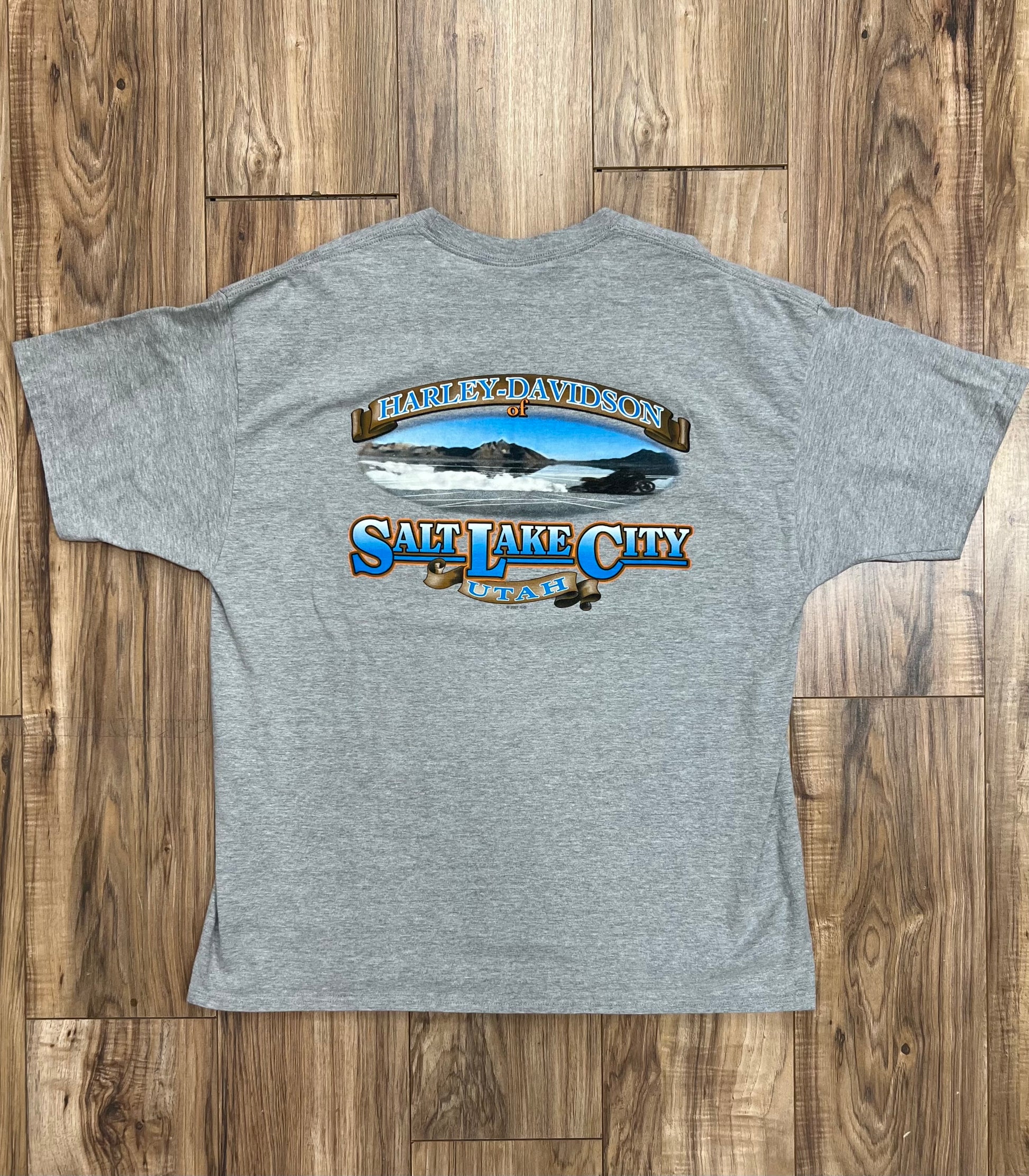 Vintage Salt Lake City Harley Davidson T-shirt (XXL)