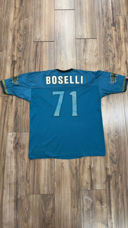 Vintage Champion Jacksonville Jaguars #71 Tony Boselli Jersey (XL)