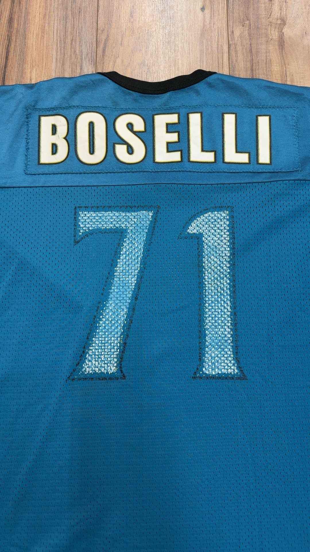 Vintage Champion Jacksonville Jaguars #71 Tony Boselli Jersey (XL)