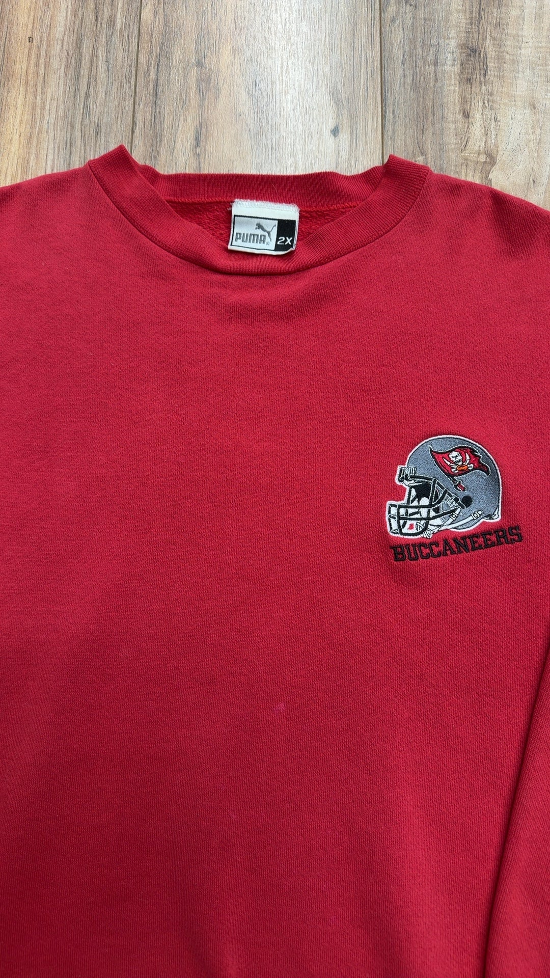 Vintage Puma Tampa Bay Buccaneers Crewneck (XXL)