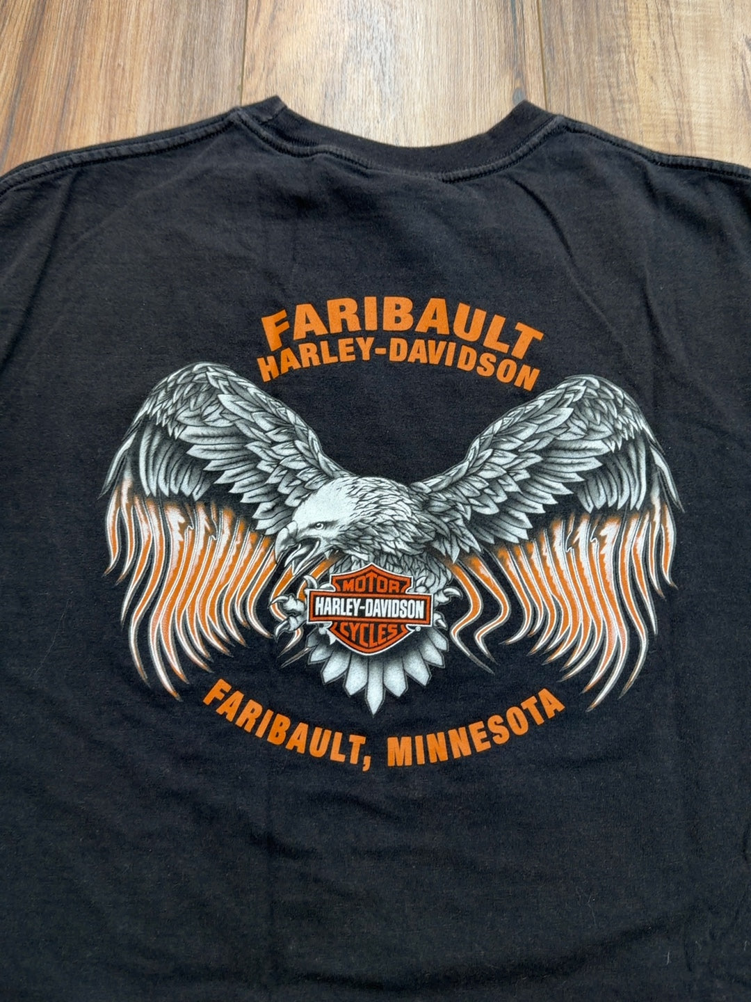 08 Harley Davidson Faribaut, Minnesota Tee (L)