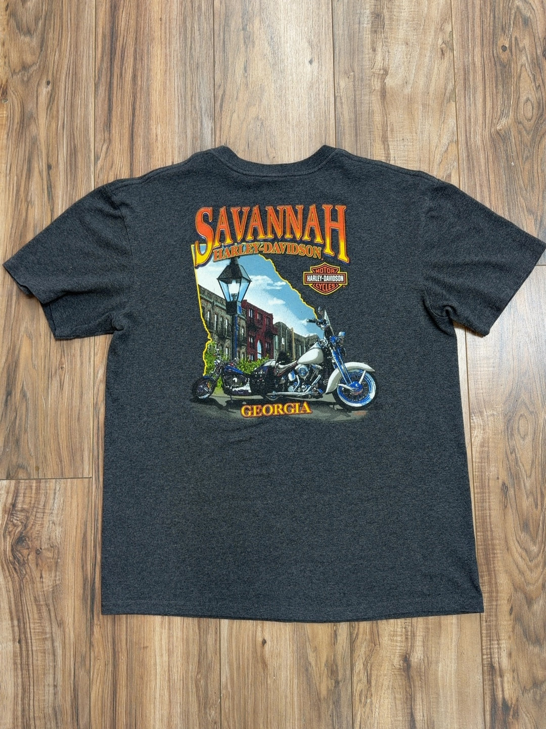 09 Harley Davidson Savannah, Georgia Tee (L)