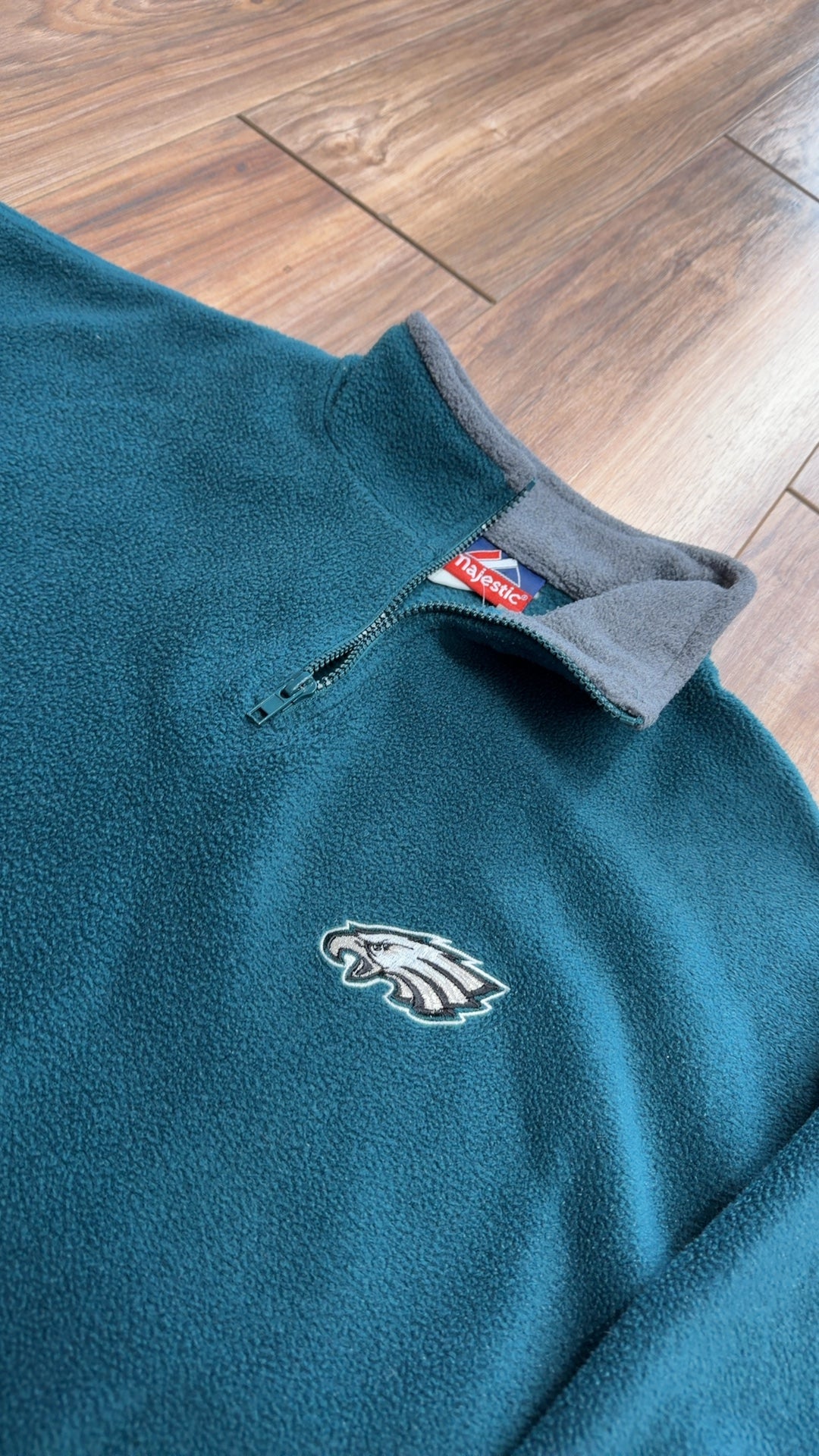 Vintage Majestic NFL Philadelphia Eagles Thermal Sweater (L)