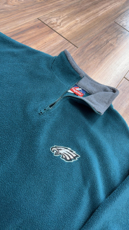 Vintage Majestic NFL Philadelphia Eagles Thermal Sweater (L)