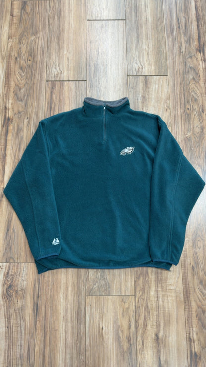Vintage Majestic NFL Philadelphia Eagles Thermal Sweater (L)