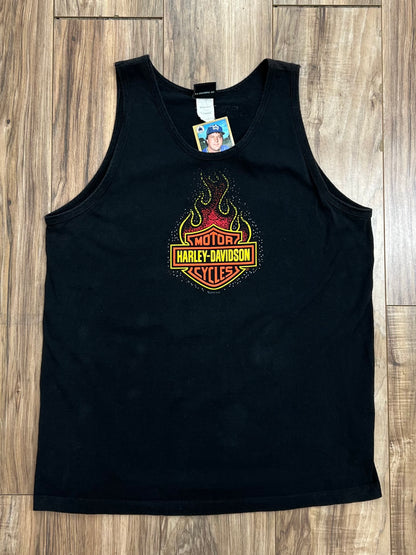 Vintage Virginia Beach Harley-Davidson Tank Top (XL)