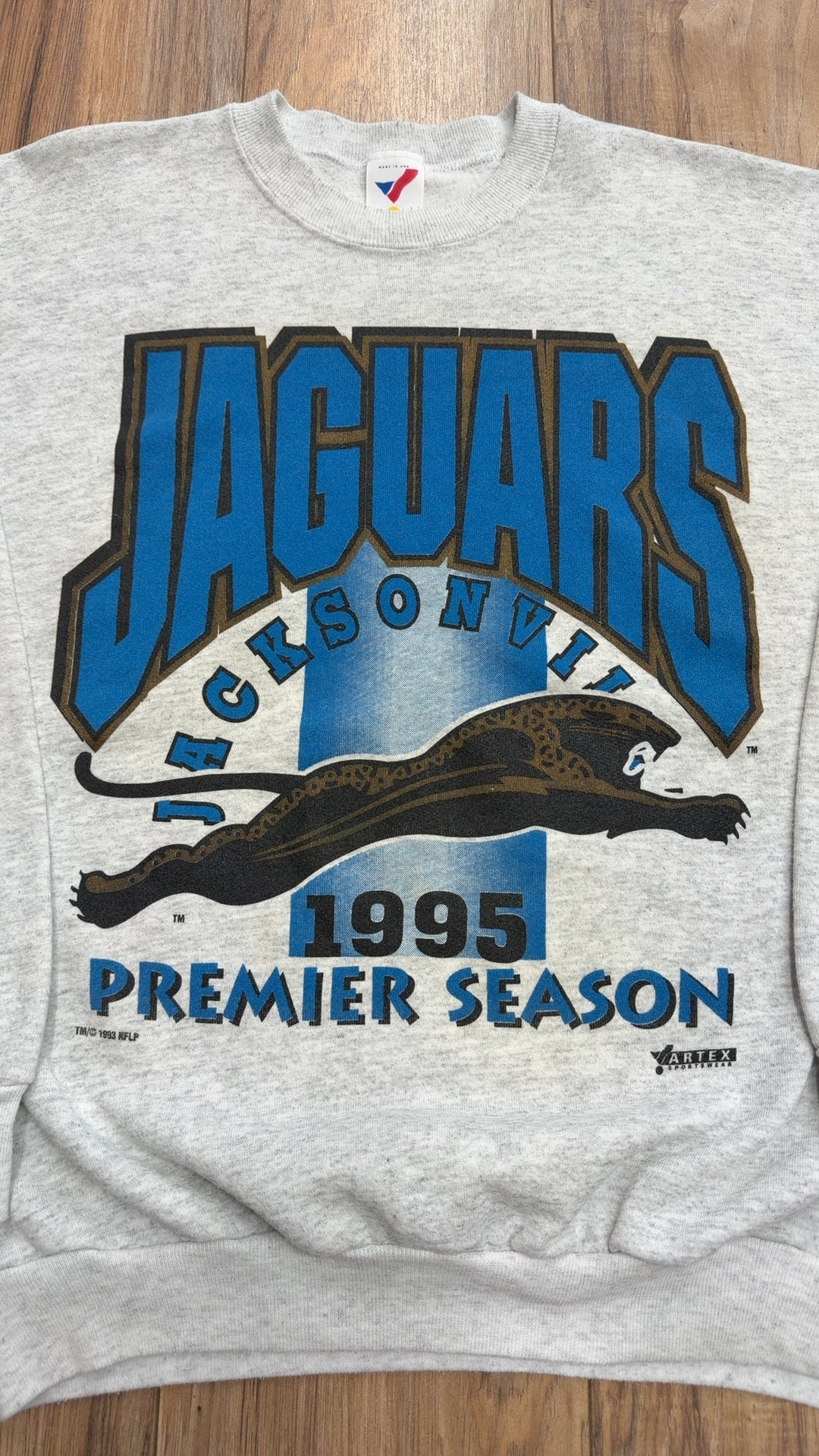 1995 Artex Jacksonville Jaguars Premier Season Crewneck (XL)