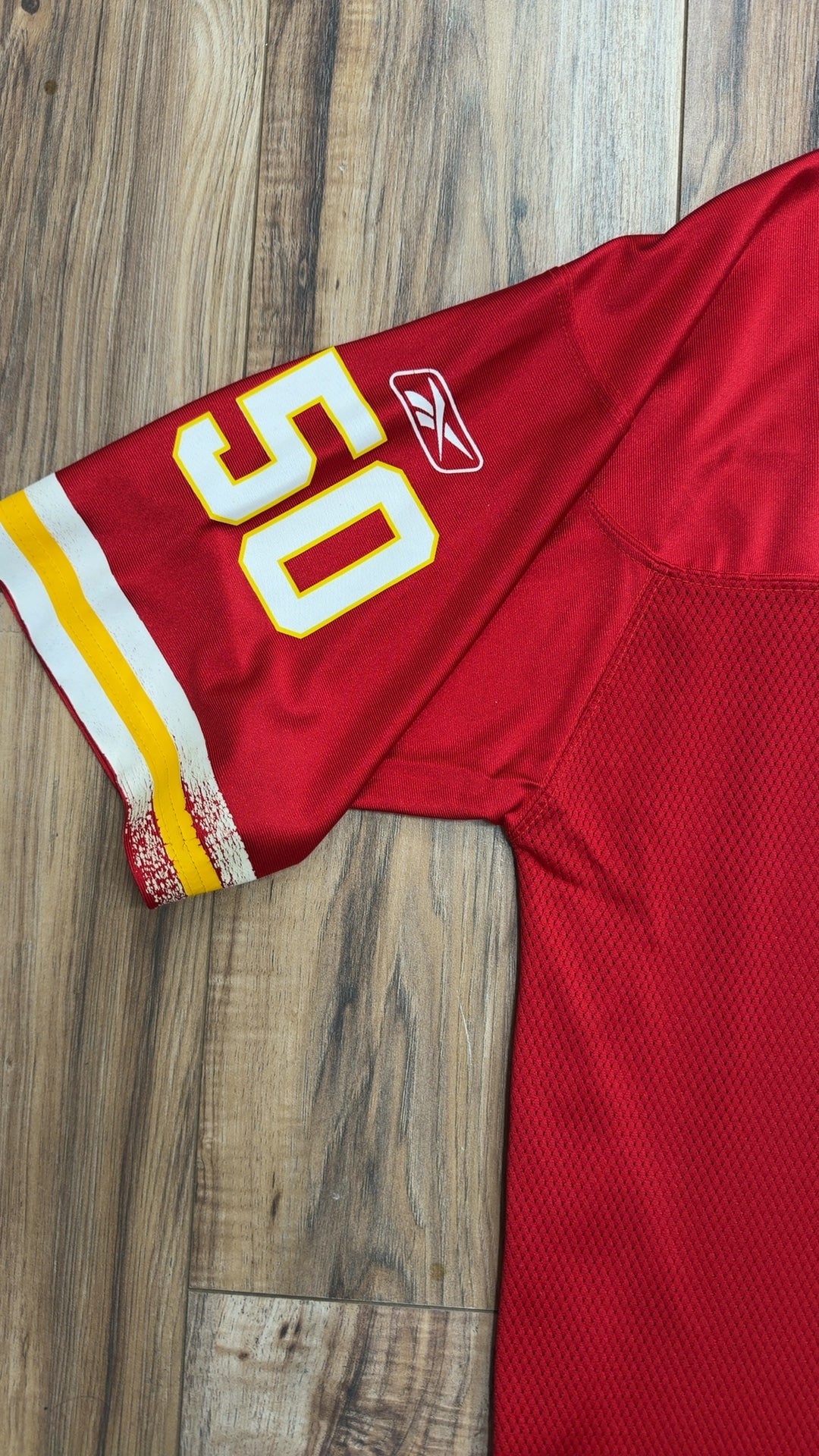 Vintage Reebok Kansas City Chiefs #50 Mike Vrabel Jersey (XXL)