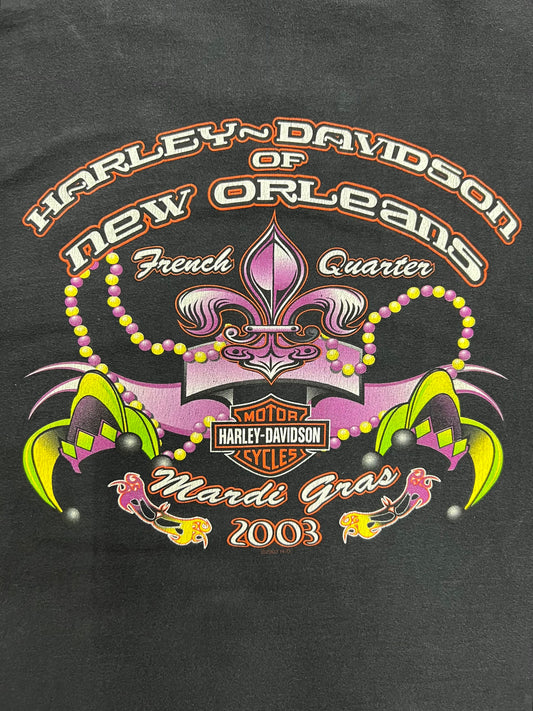2003 Mardi Gras Harley-Davidson T-shirt (XL)