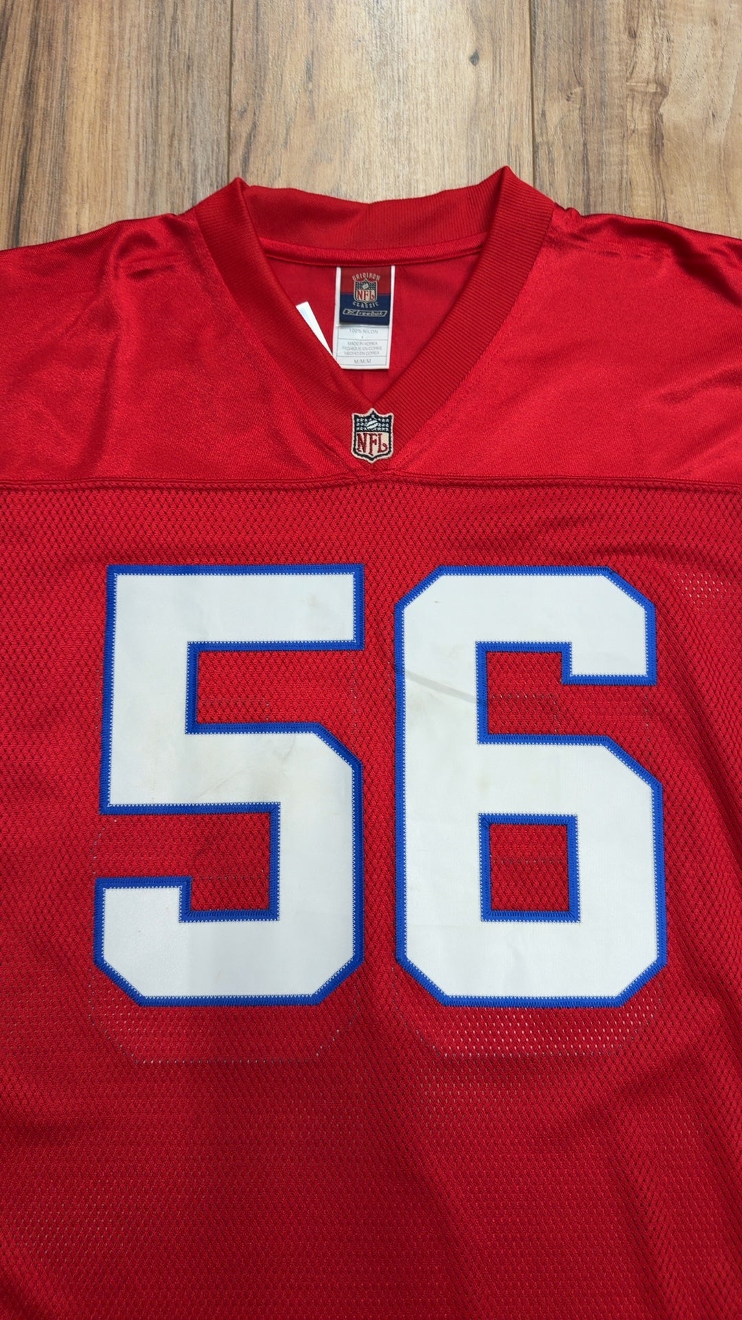 NFL Throwback New England Patriots Jersey (M)