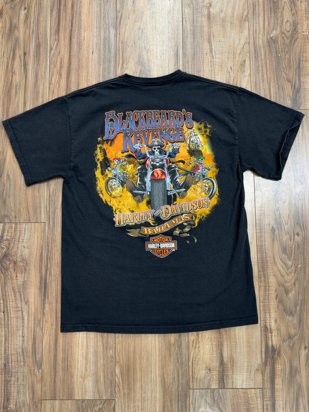 Harley Davidson Blackbeards Revenge Bahamas Tee (L)