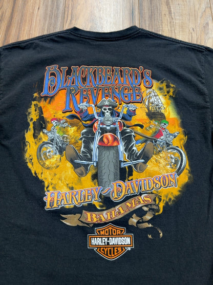Harley Davidson Blackbeards Revenge Bahamas Tee (L)